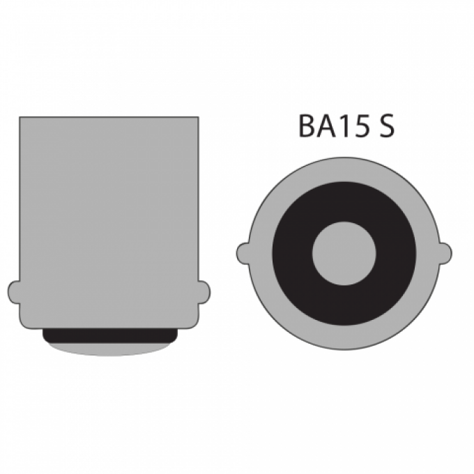LED de frana - 12v; P21W; BA15S Carguard - CLD309