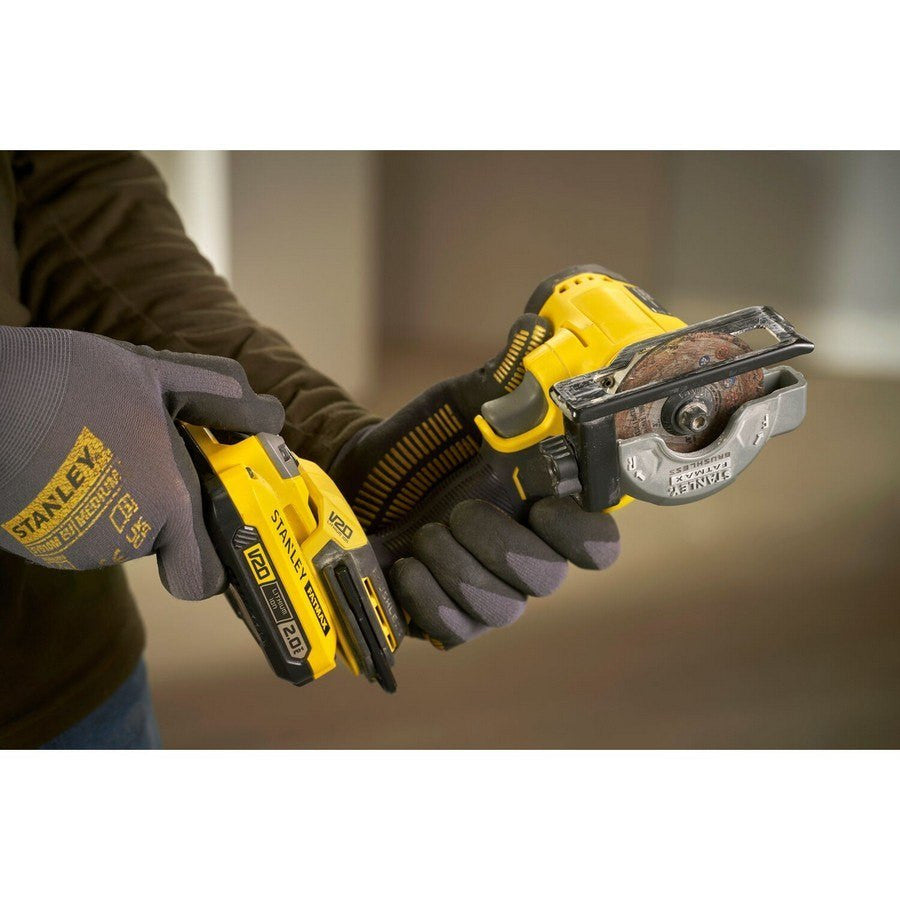 Mini polizor cu acumulator, panza 76 MM Stanley - SFMCM300D2QW