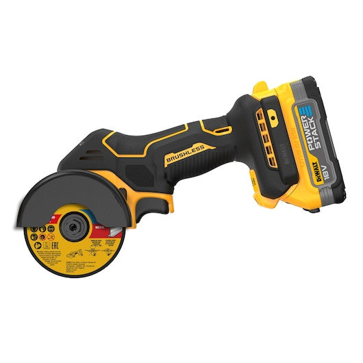 Sculă de debitat de 76 MM, cu motor fără perii, XR de 18 V - 1 X POWERSTACK Dewalt - DCS438E2TQW
