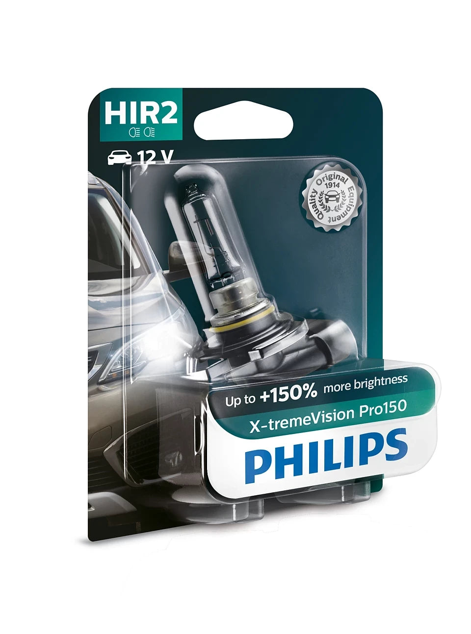 Bec Halogen Philips HIR2 X-tremeVision Pro150 12V 55W PX22d - 13003045