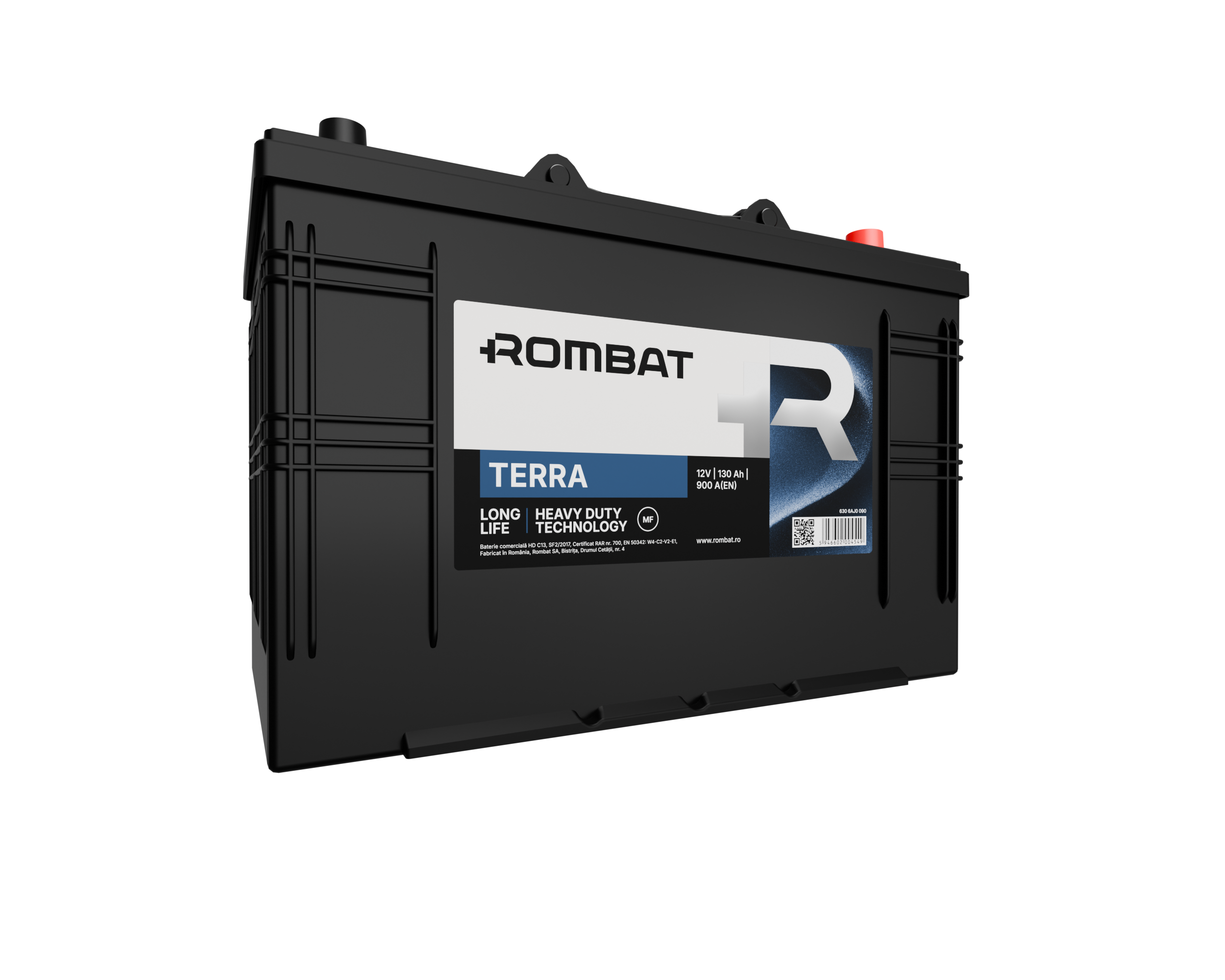 Acumulator Rombat Terra 130 Ah - 12139039