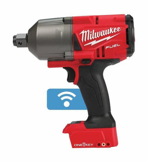 Cheie de impact Milwaukee 3/4″ 1627Nm 18V M18 ONEFHIWF34, cuplu ridicat, inel de fixare, ONE-KEY™, M18 FUEL, fără acumulator, fără încărcător, în cutie HD - 4933459730