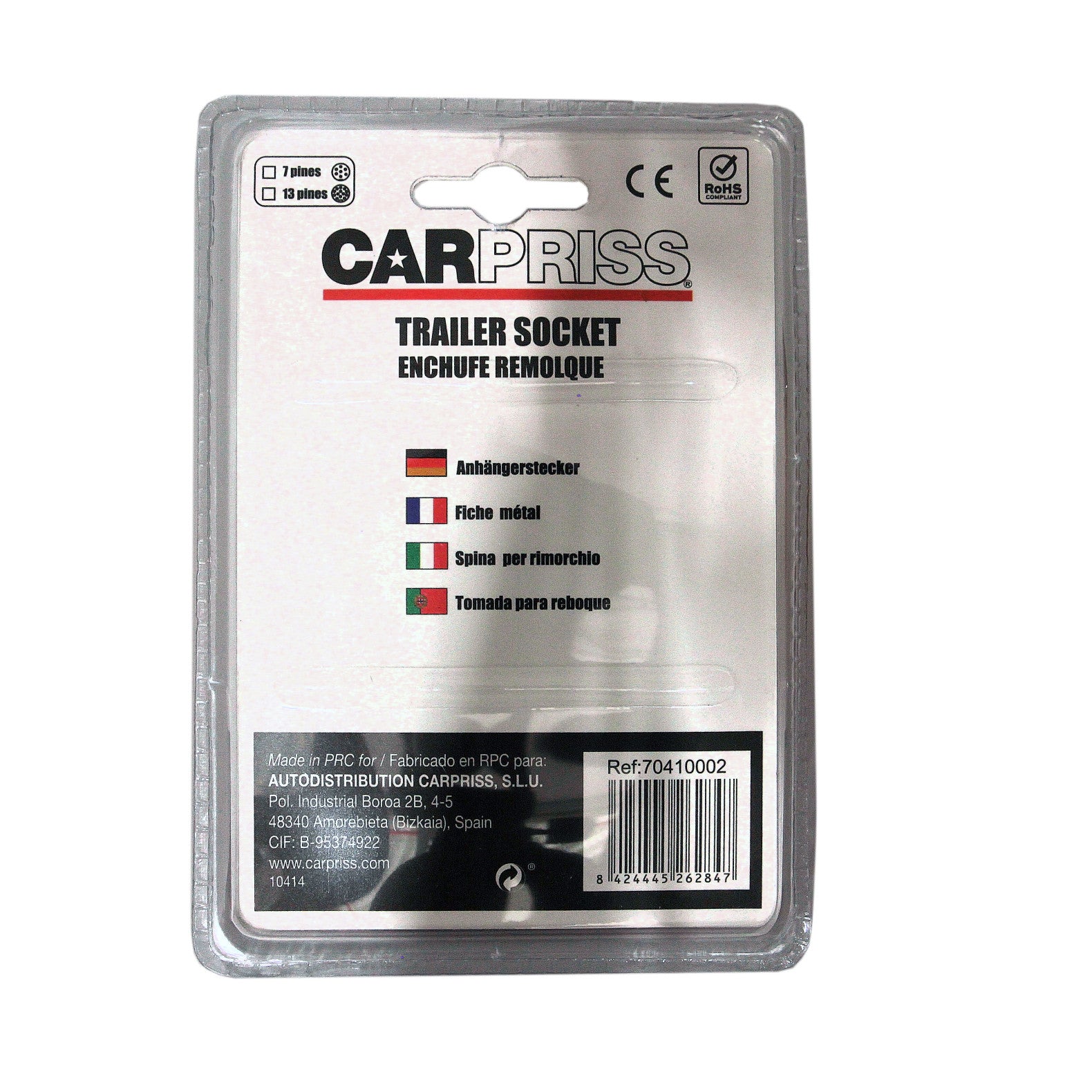 Priza Auto Carpriss cu 7 pini - 70410002