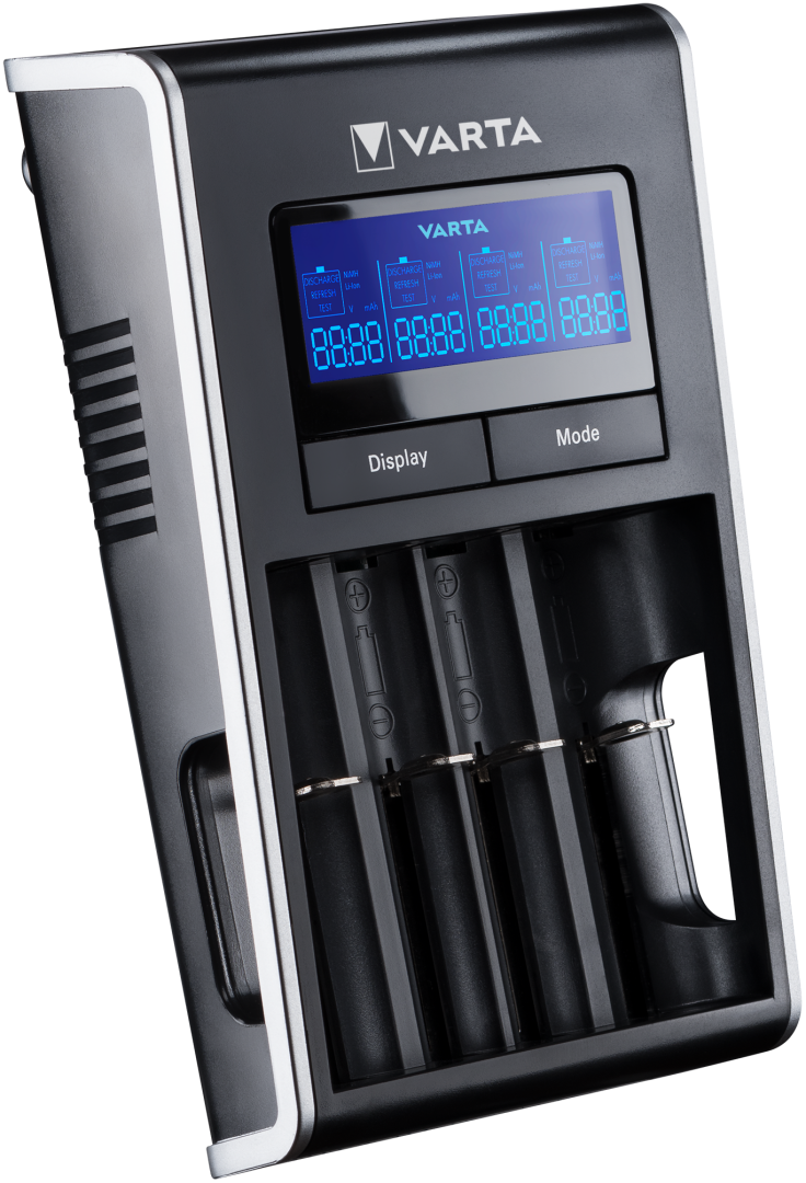 Incarcator cu LCD Varta Dual Tech 57676 Blister 1 buc - 57676101401