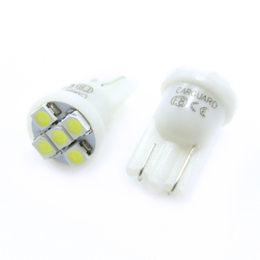 Bec MTR T10 12V 0.5W Set 2 buc Carguard - CLD005