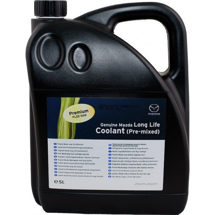 ANTIGEL MAZDA PREMIUM FL22 GOLD L247CL0054X, CULOARE VERDE, VOLUM 5 LITRI, GATA PREPARAT L247CL0054X