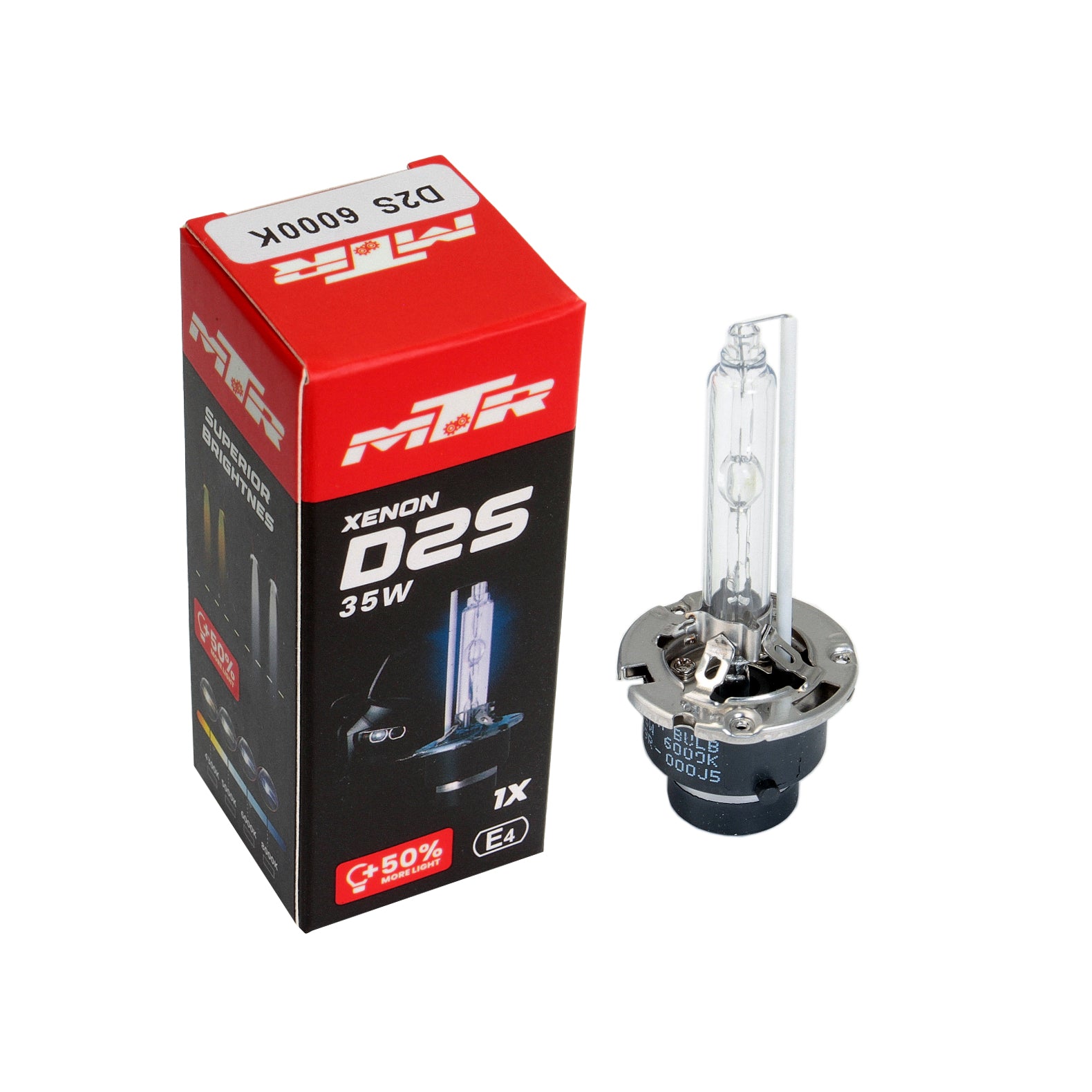 Bec Xenon MTR D2S 6000K +50% lumina - 35W - 10376970