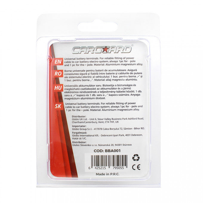 Borne baterie auto - CARGUARD - 12205070