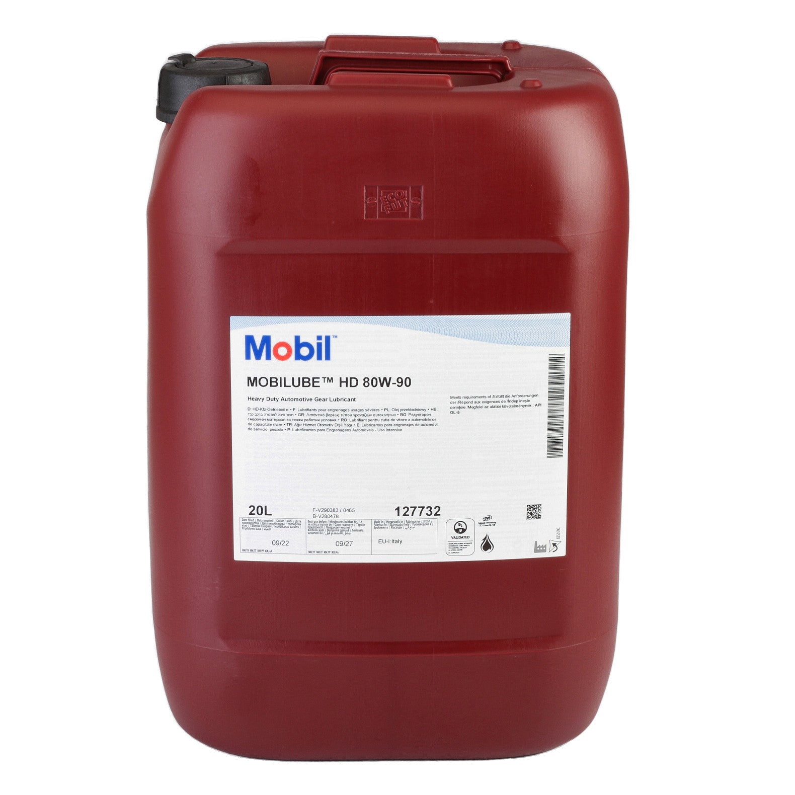 Ulei cutie Mobil Lube HD 80W90 20L - 10464462