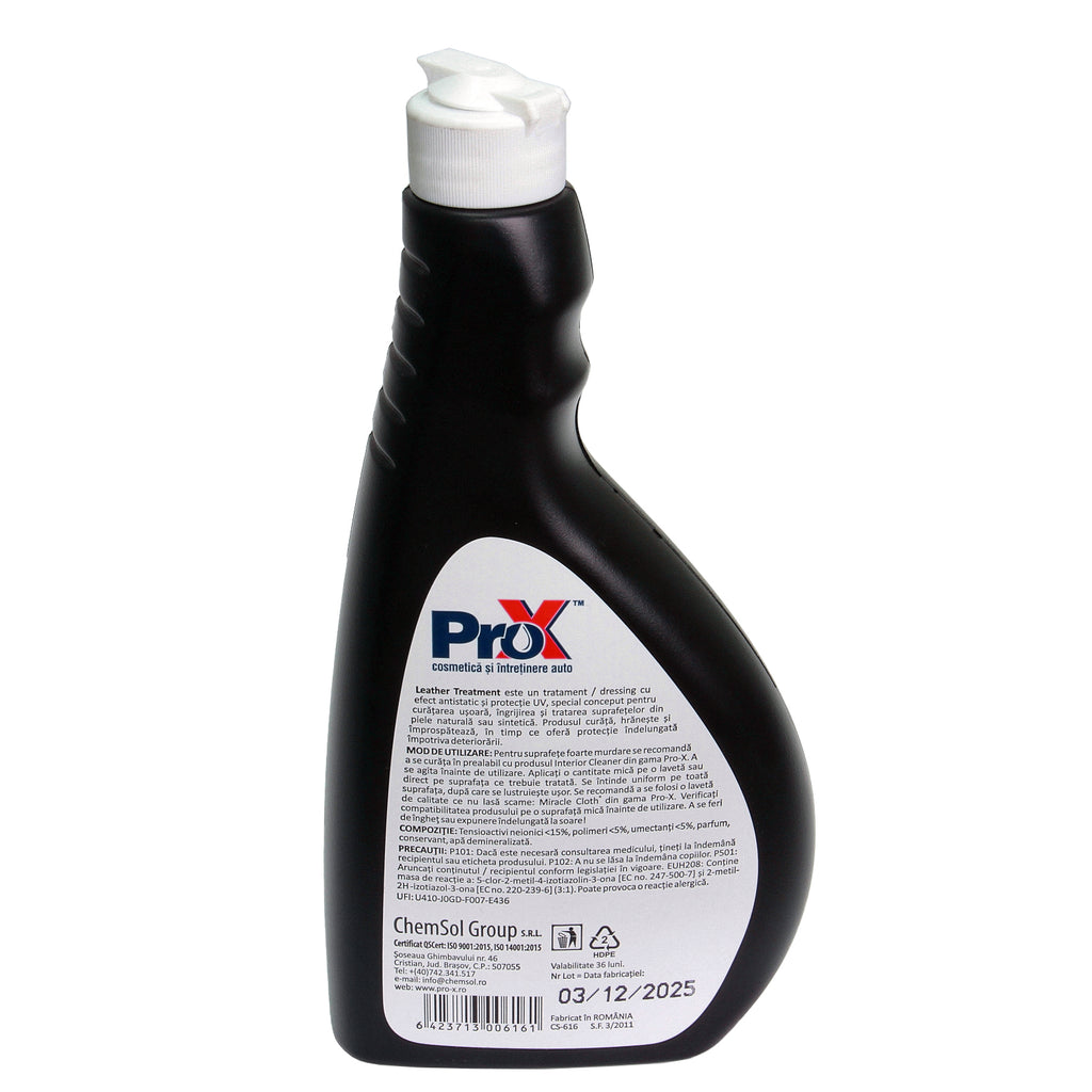 Solutie curatare piele ProX Leather Treatment 500 ml - 12210103