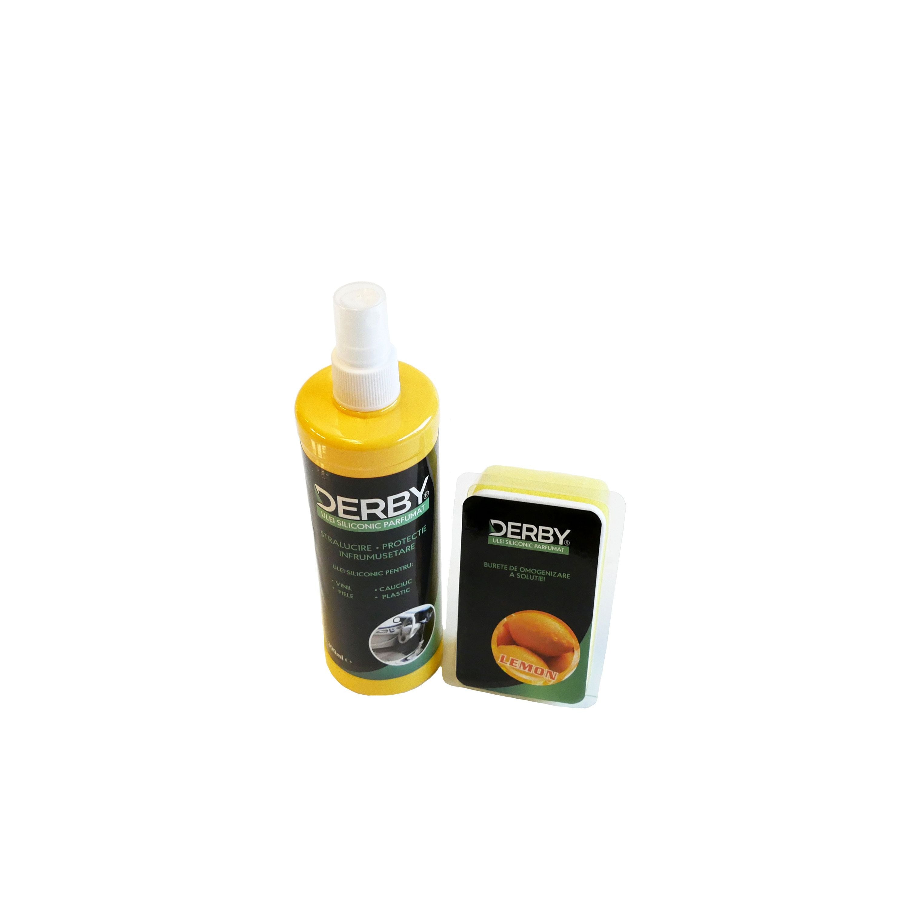Ulei siliconic parfumat pentru bord Lamaie 300 ml + burete - 13217290