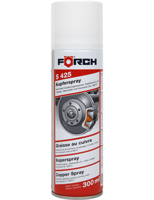 Spray de ungere pe baza de cupru, S425, 300 ml, Foerch - 13060889