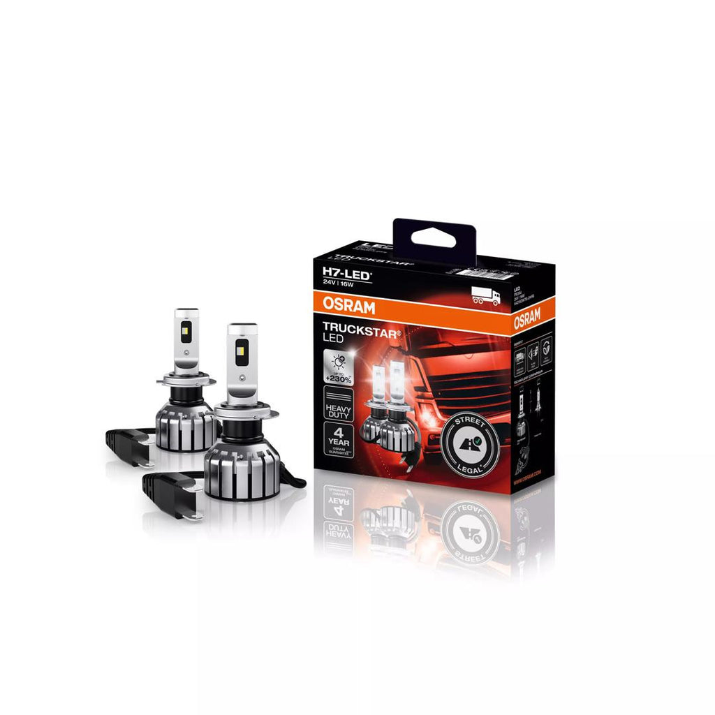 Bec Led Osram Truckstar Night Breaker Led H7 - 64215DWTS2HFB