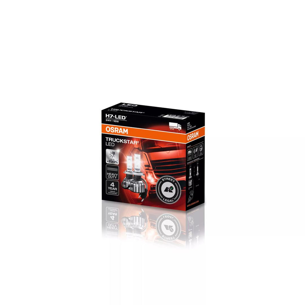 Bec Led Osram Truckstar Night Breaker Led H7 - 64215DWTS2HFB