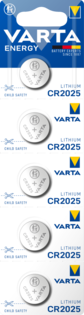 Baterie Varta Energy Litiu CR2025 T-Blister 5 buc - 13048419