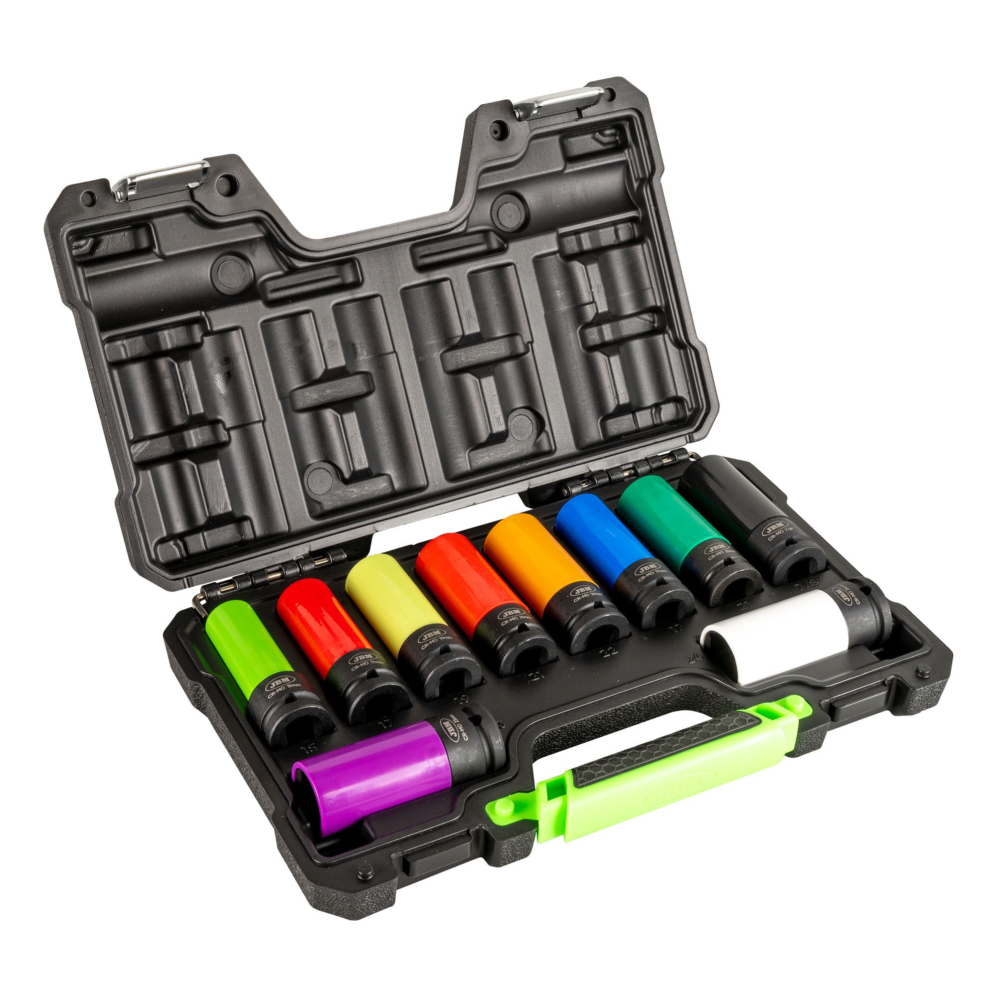 SET 10 TUBULARE IMPACT DE 1/2" SP. EXTRACȚIE ROȚI JBM - 53988