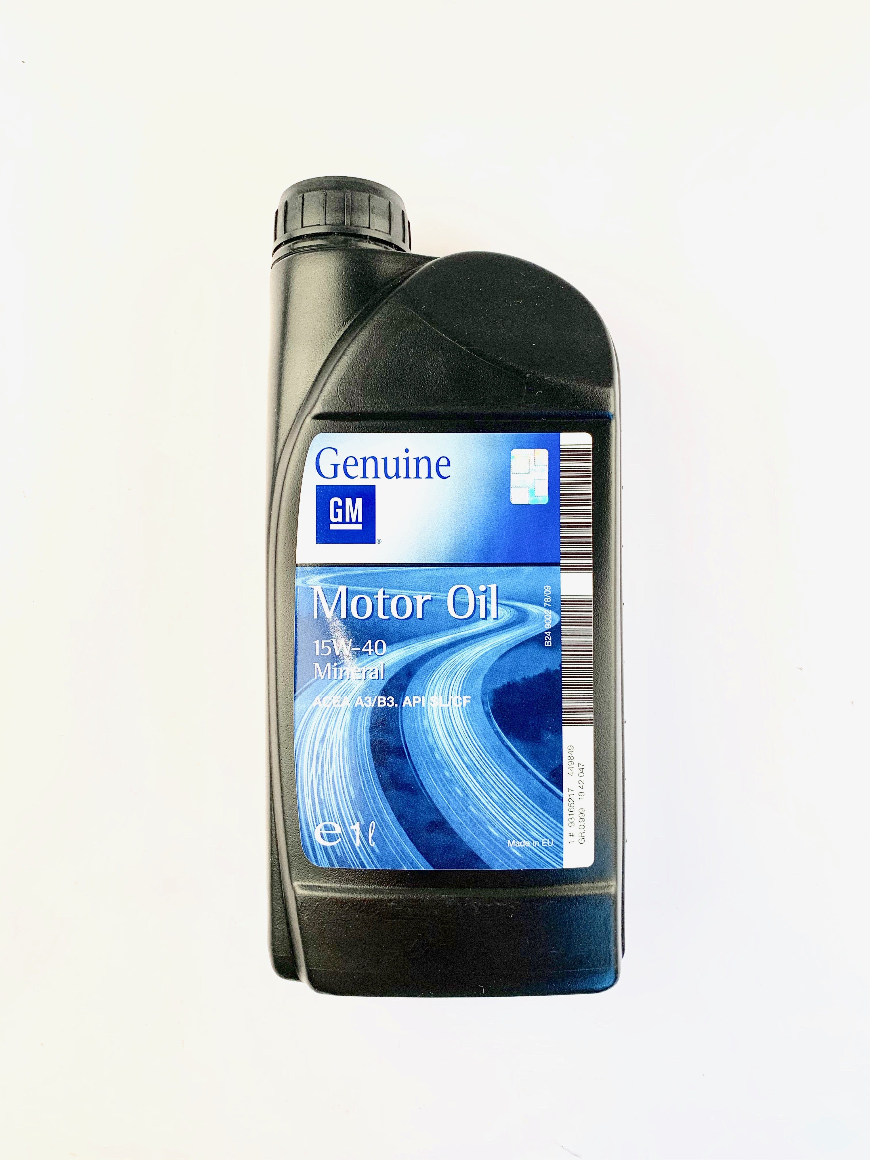 Ulei motor GM Mineral SL/CF 15W40 1L - 93165217