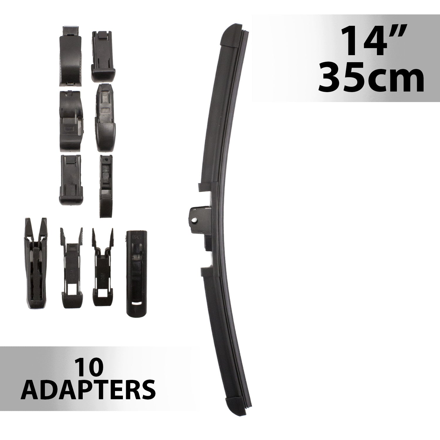 Ștergător profesional 14"/35cm - multiadaptor - CARGUARD - 13047716