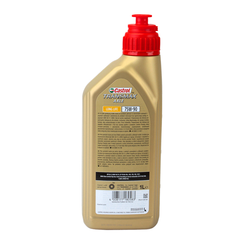 Ulei cutie manuala Castrol Transmax Axle LL 75W90 1L - 15F148