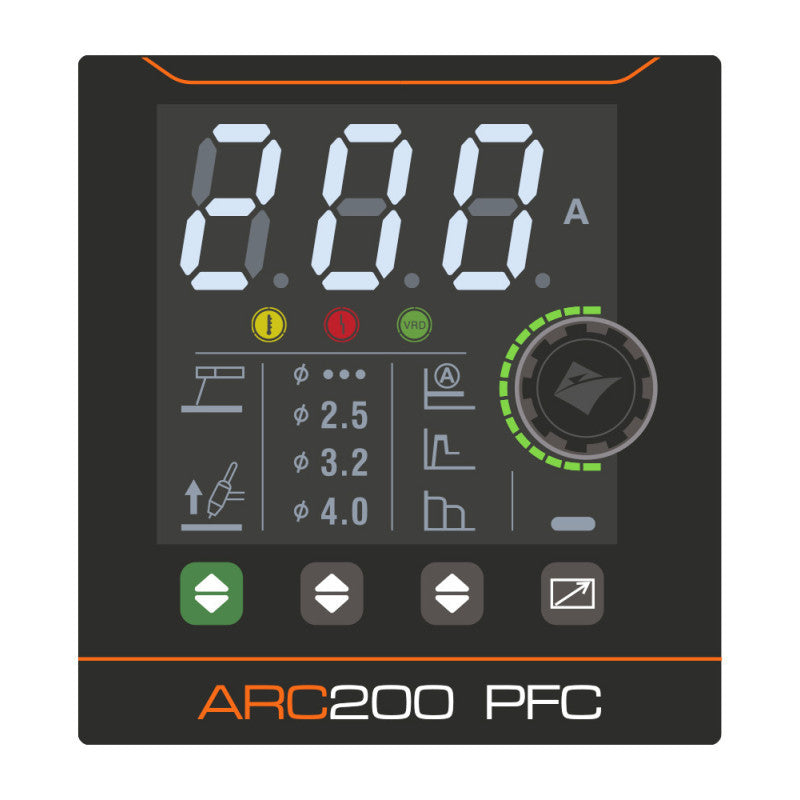 EVO20 ARC 200PFC (Z2S42) - Aparat de sudura INDUSTRIAL Jasic MTR - 53346