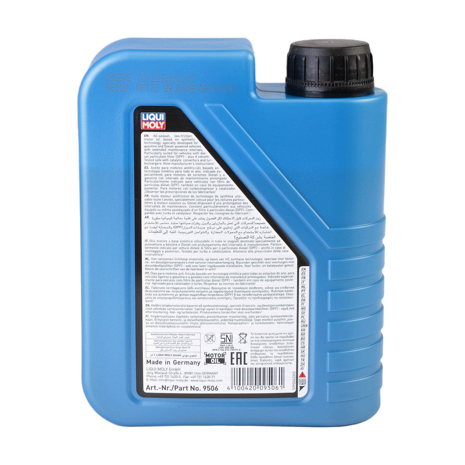 Ulei motor Liqui Moly Longtime High Tec 5W30 (1136) (9506) 1L - 10770800