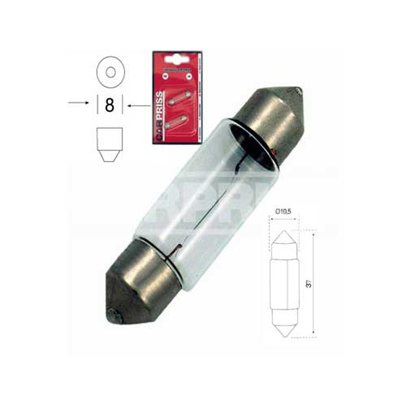 Bec Carpriss C5W 24V 5W SV8,5 Set 2 buc - 79780276