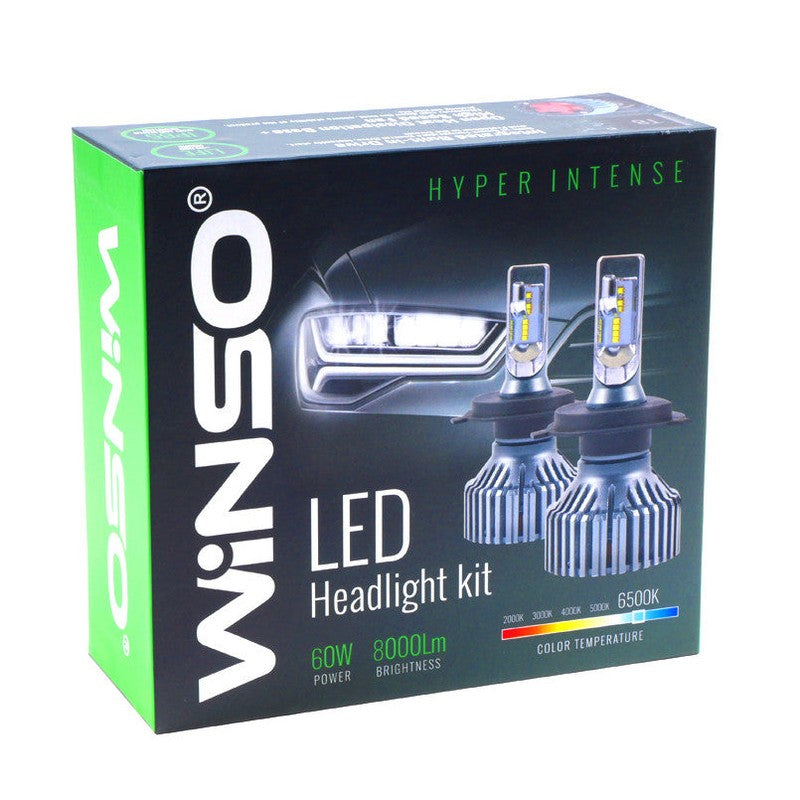 Bec LED Winso H7 12/24V 60W, luminous flux 8000Lm.  6500K  - Set 2 buc - 798700
