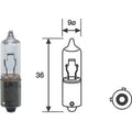 Bec Magneti Marelli H21W 12V 21W BAY9s - 002052500000