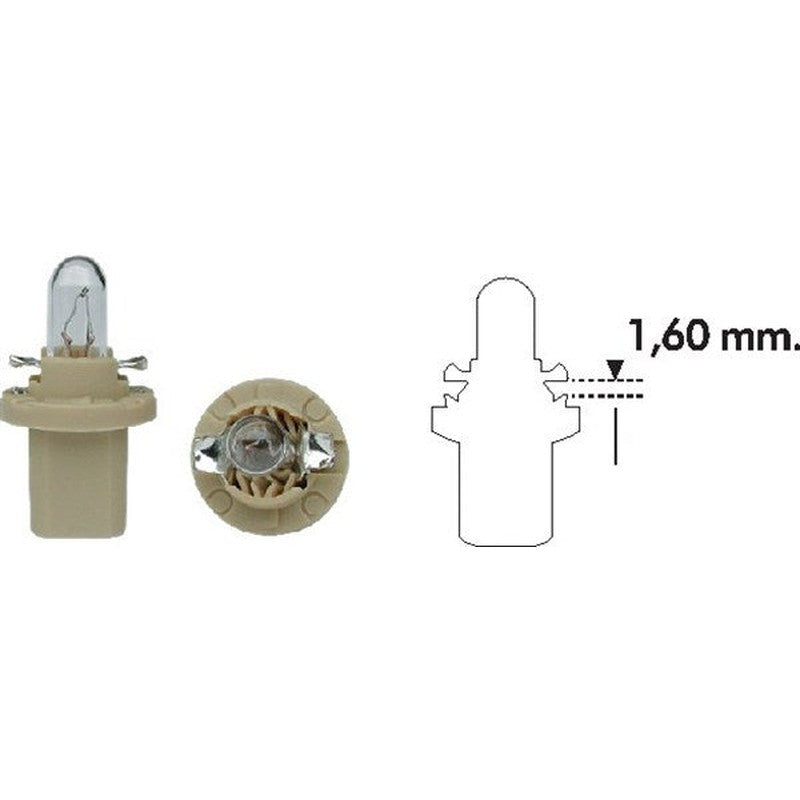 Bec Magneti Marelli PB5 12V 1.5W B8.5d Bej - 002052800000