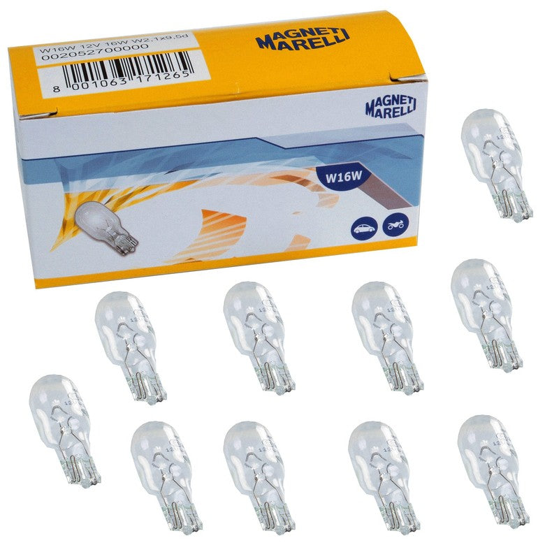 Bec Magneti Marelli T15 W16W 12V 16W W2,1x9,5d - 002052700000
