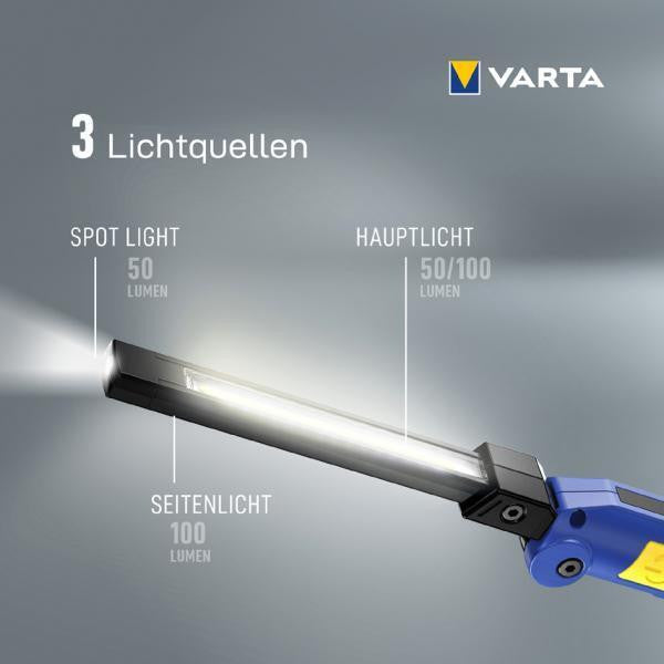 Lanterna Varta Work Flex Multifunction Light F20R - 18649101401