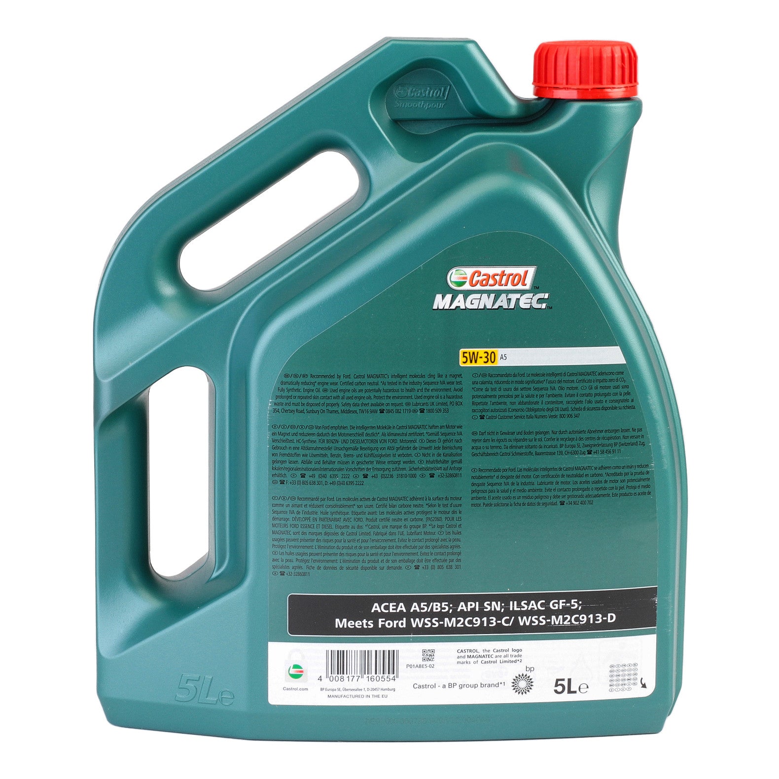 Ulei motor Castrol Magnatec A5 5W30 5L (Ford) - 12177068