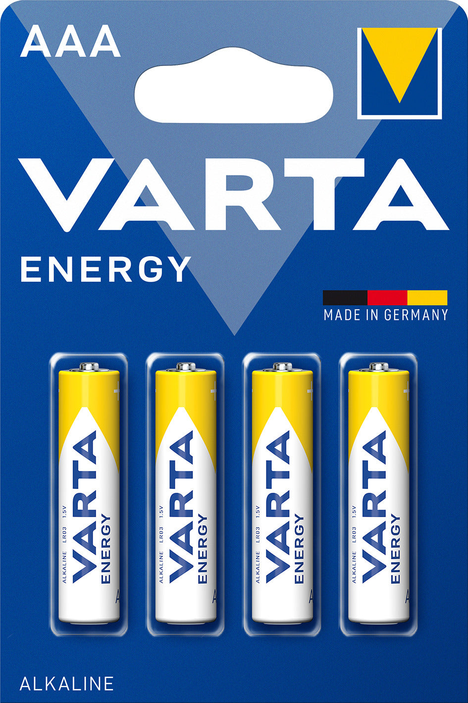 Baterie Varta Energy AAA 1.5V R3 • Set 4 buc - 12128062