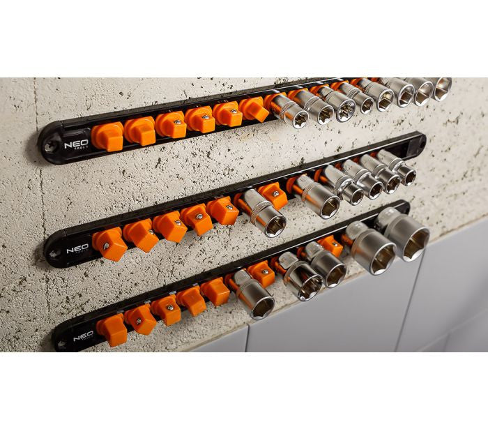 Suporti pentru tubulare 1. 4 , 3. 8, 1/2 set 6 bucati Neo Tools - 8002