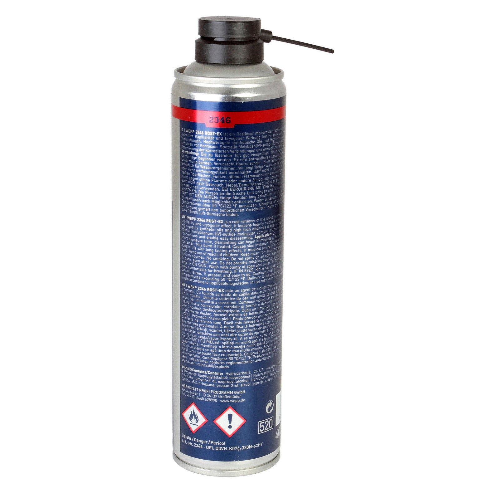 Degripant Wepp Rust-Ex MoS2 Cryogenic 400 ml - 2346