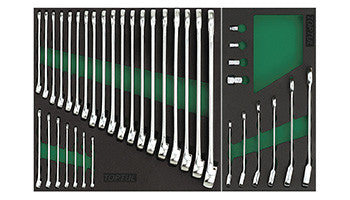 Dulap fix 4 sertare 88 piese Toptul - GW08807