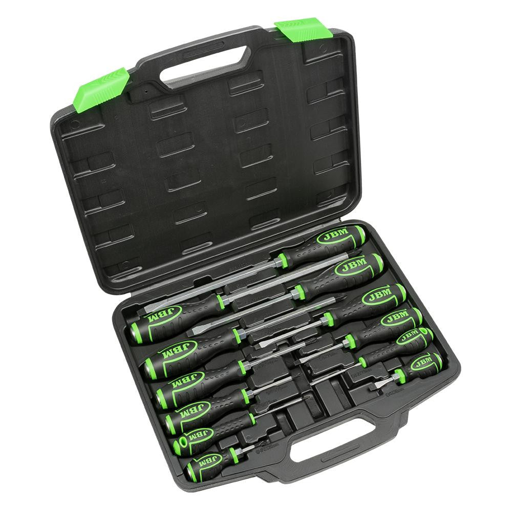 Set 12 surubelnite cu varf magnetic JBM - 54126