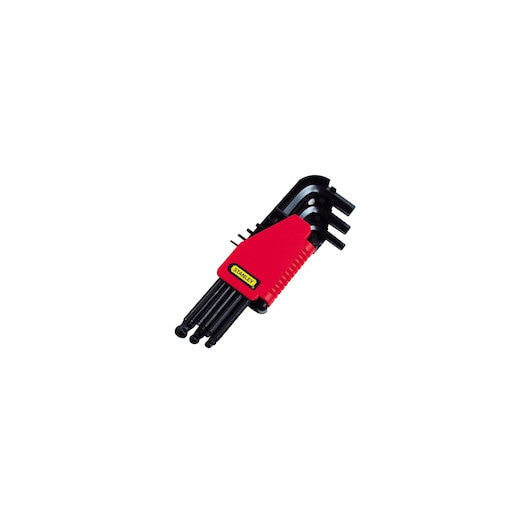 SET DE 9 CHEI IMBUS LUNGI CU CAP SFERIC Stanley - 69256