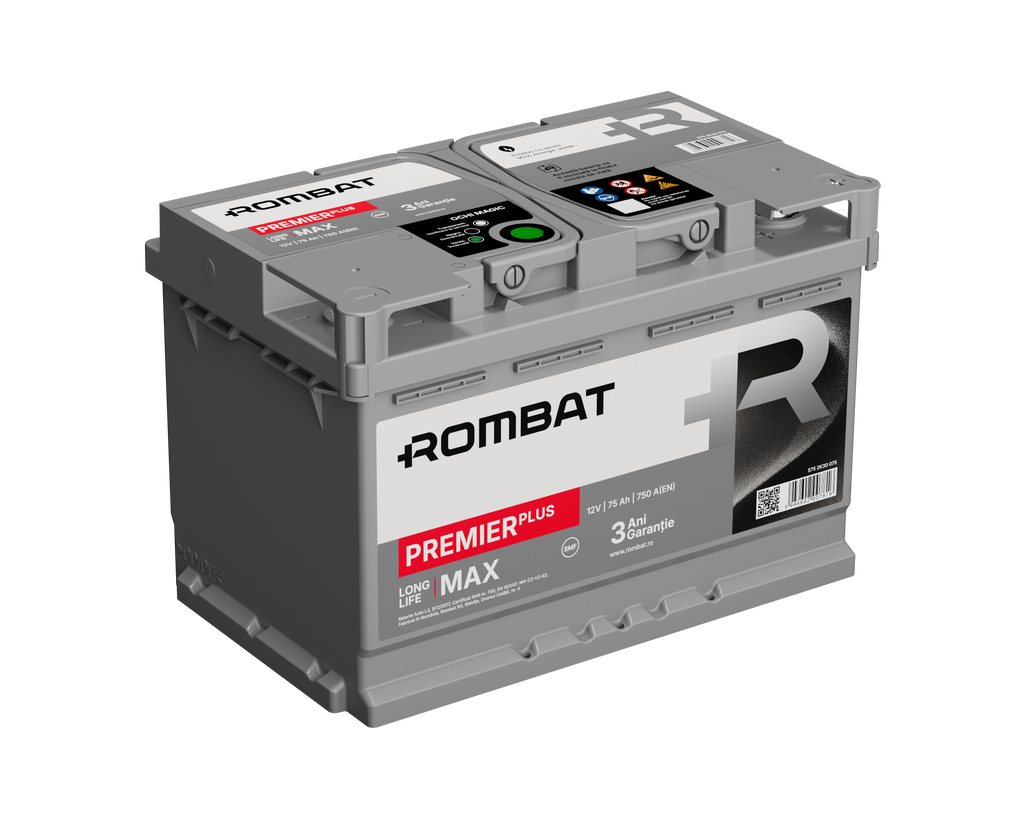 Acumulator Rombat Premier Plus 75Ah - 5752K30075
