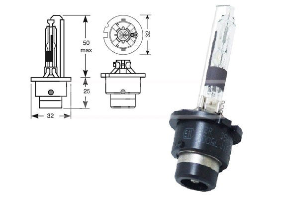 Bec xenon D2R 85V 35W P32d-3 - 12146573