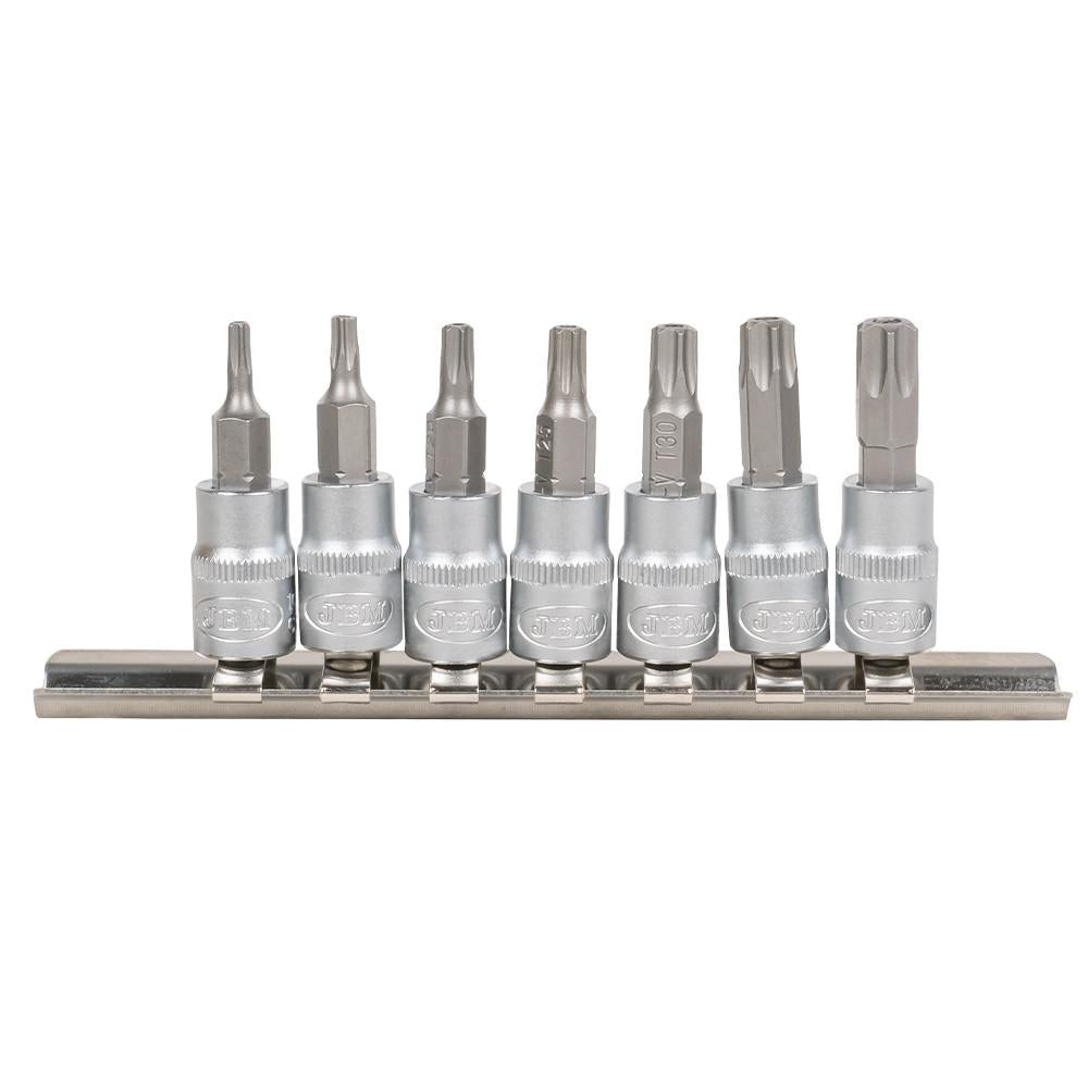 SET 7 CAPETE TORX CU TUBULARE ACTIONARE 1/4` JBM