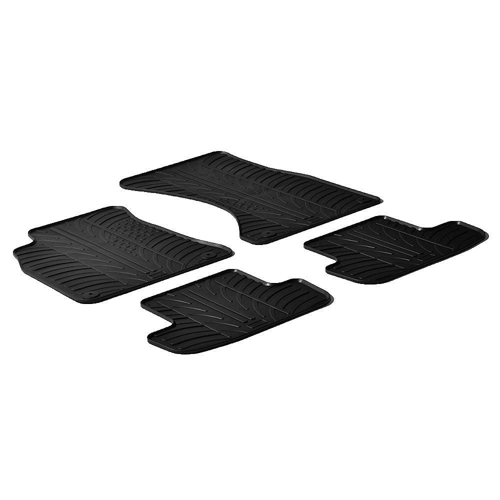 Covorase cauciuc Audi A4 B9 11.2015-, Gledring, set de 4 bucati - GL0252