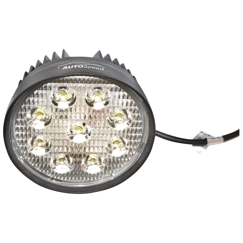 Lampa 9 LED-uri 10-60V 27W unghi de radiere 60 rotund BRECKNER GERMANY - 12135541