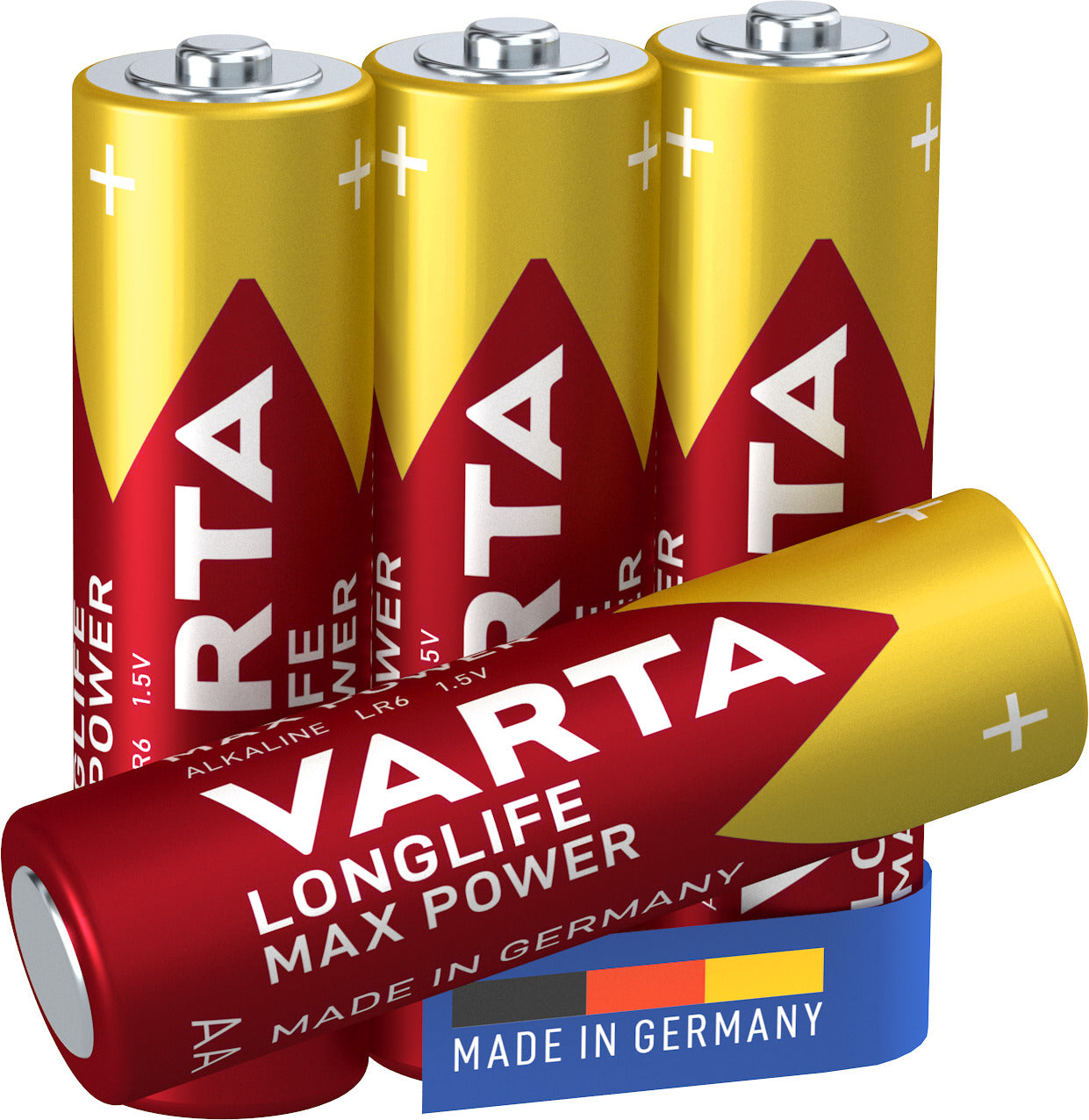 Baterie Varta Max-Tech AA 1.5V • Set 4 buc - 12196737
