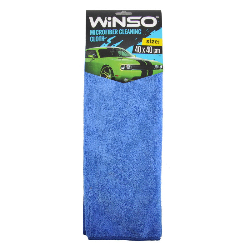 Laveta din microfibra Winso, 40x40cm, albastra - 150300
