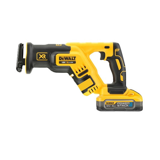 Fierastrău tip sabie, compact, fără perii, XR de 18 V - 2 X POWERSTACK 5 AH Dewalt - DCS367H2TQW