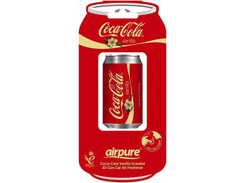 AIRPURE Odorizant auto, cutie de sifon 3D, vanilie Coca-Cola - AP34054