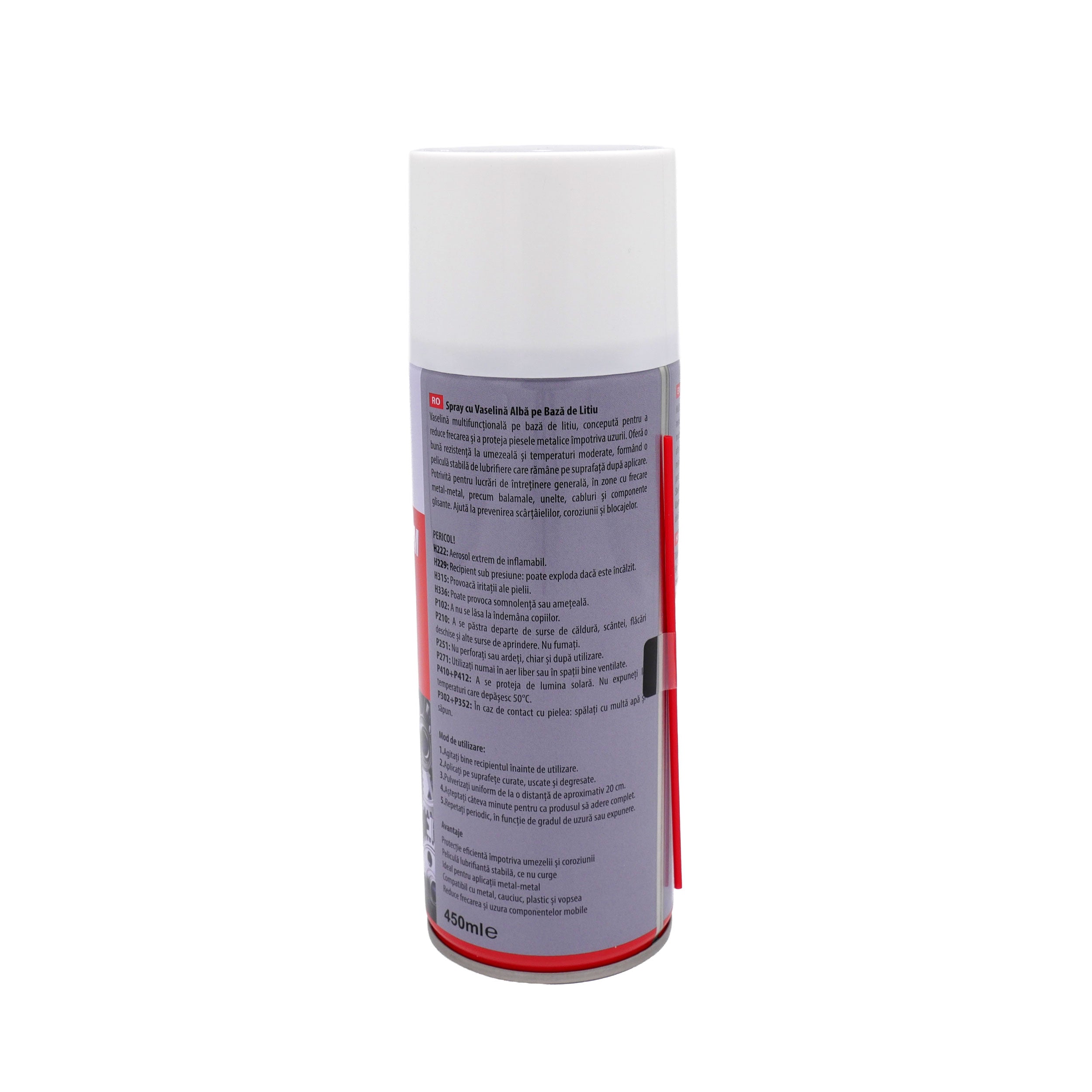 Spray vaselina alba cu litiu 450 ml CLUE - CLUE054