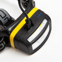 Lampa de cap cu acumulator Li-Ion , 4 buc COB-LED Carguard - 18609