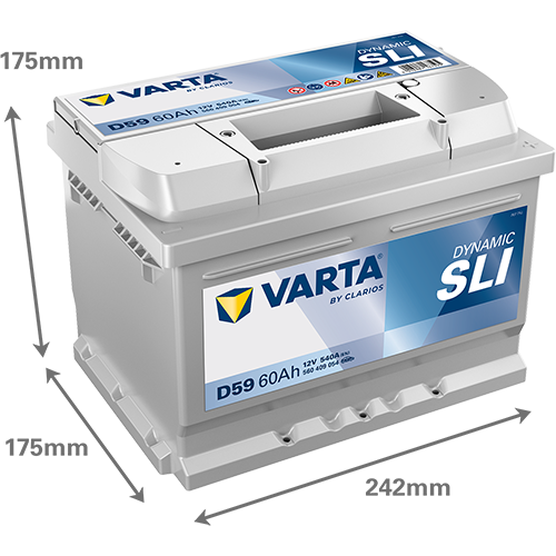Acumulator Varta Blue Dynamic 60 Ah - 11539824